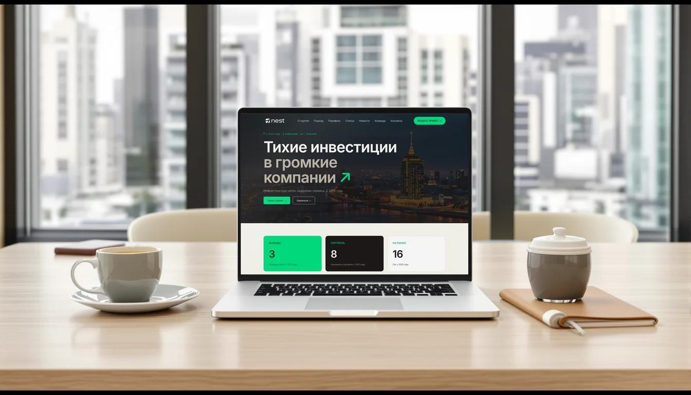 Открылся сайт группы nestcapital.ru